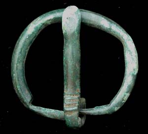 Buckle, "D" type, 1st Cent. Buckle, "D" type, 1st Cent.